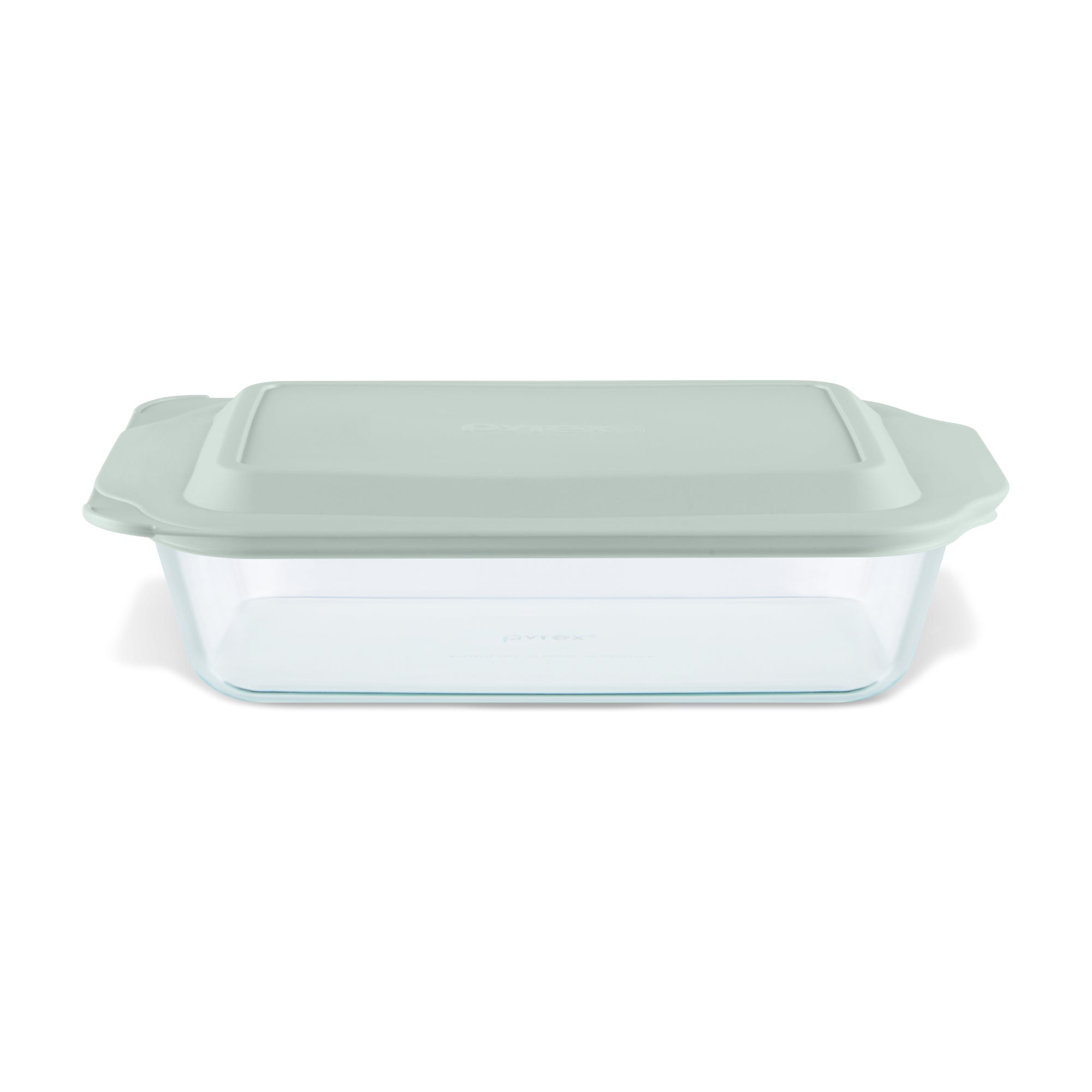 Pyrex® Deep 7 x 11" Rectangle Glass Baking Dish with Sage Green Lid