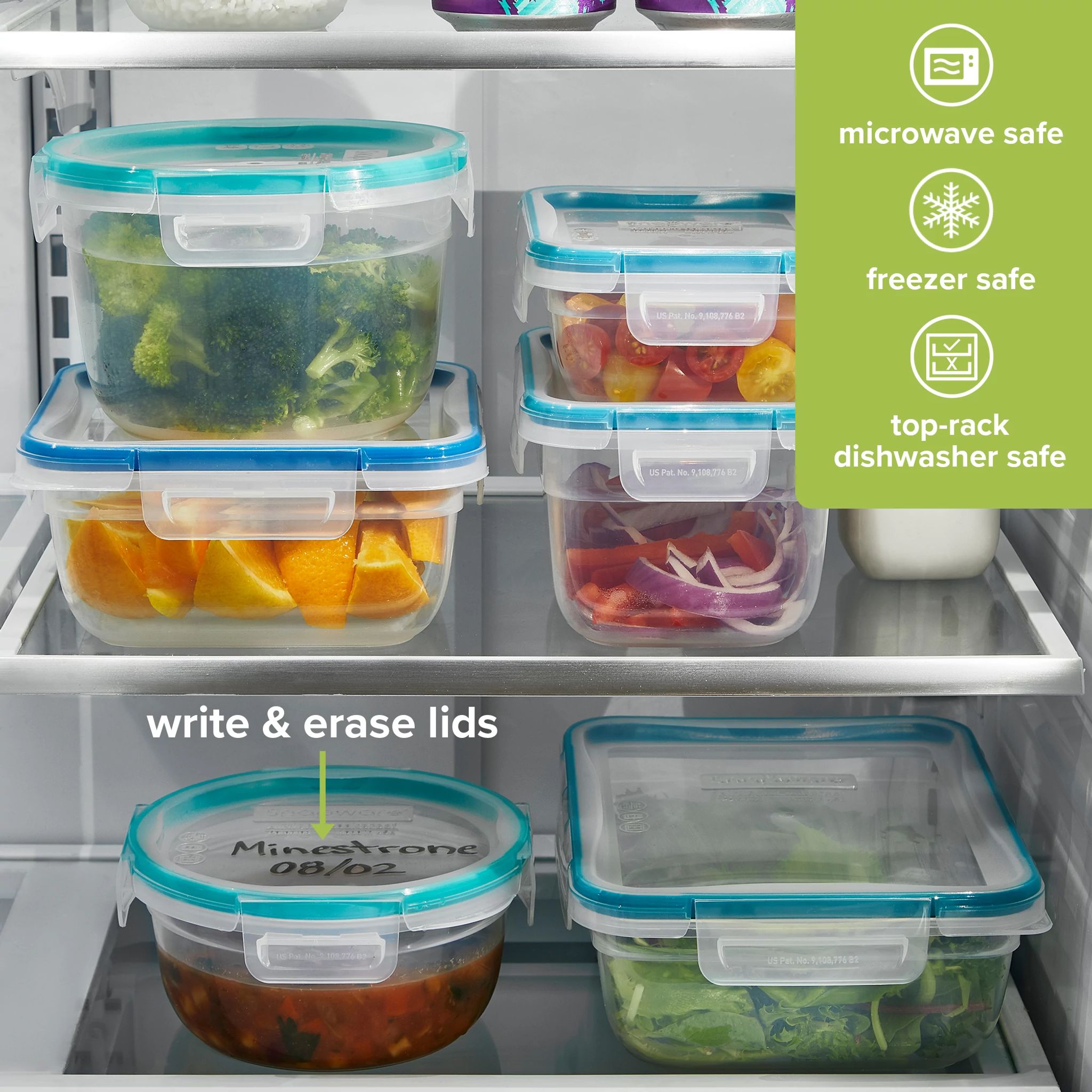 Snapware® Total Solution® 28-piece Plastic Storage Set - Image 4