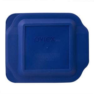 Pyrex® Blue Plastic Lid for Watercolor Collection 8" Square Baking Dish
