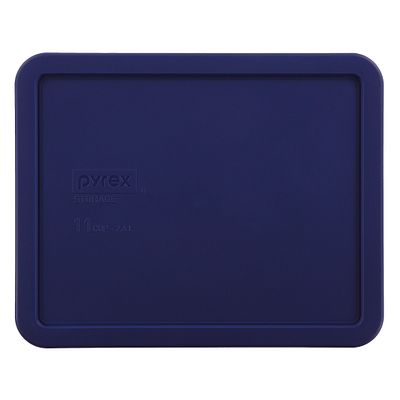 Pyrex® Blue Lid for 11-cup Rectangular Food Storage Container