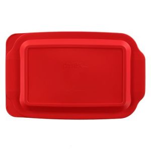 Pyrex® Red Lid for 3-quart Rectangular Glass Baking Dish